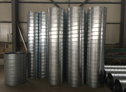 螺旋鍍鋅風管-襄陽通風管道加工 螺旋鍍鋅風管-襄陽通風管道加工