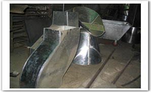 S彎--湖北名城通風管道安裝-襄陽中央空調工程