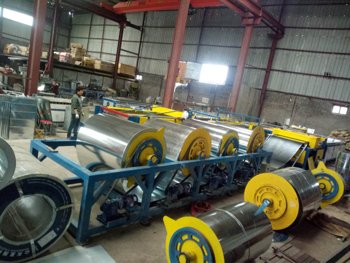 襄陽中央空調工程_湖北名城匯通風工廠環境